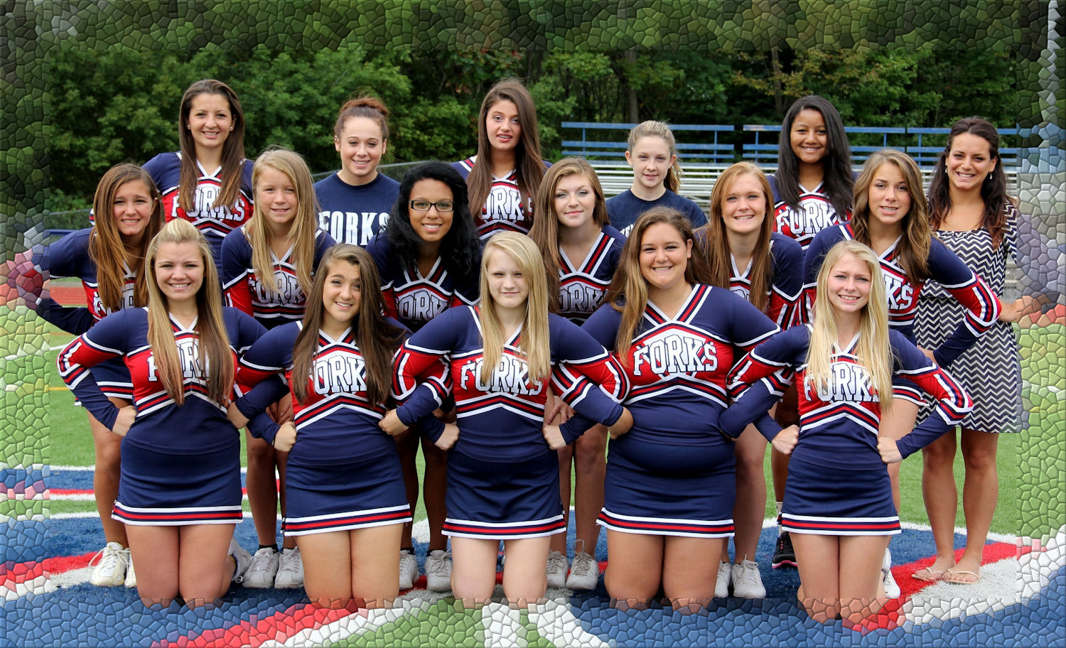 W. L. The 2013 Chenango Forks Football Cheerleader Squad (click on image fo...
